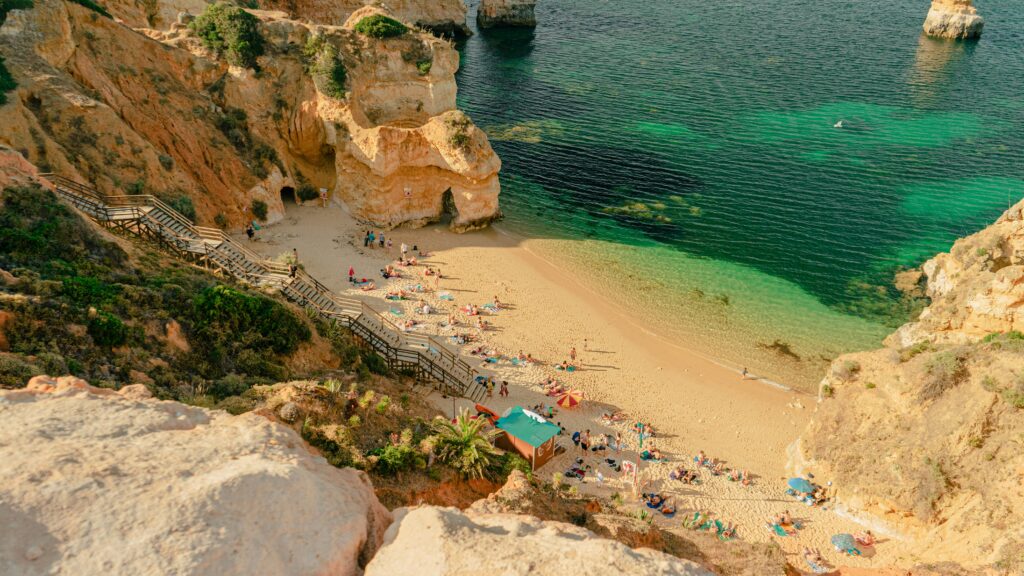 Strand Praia do Camilo in Lagos