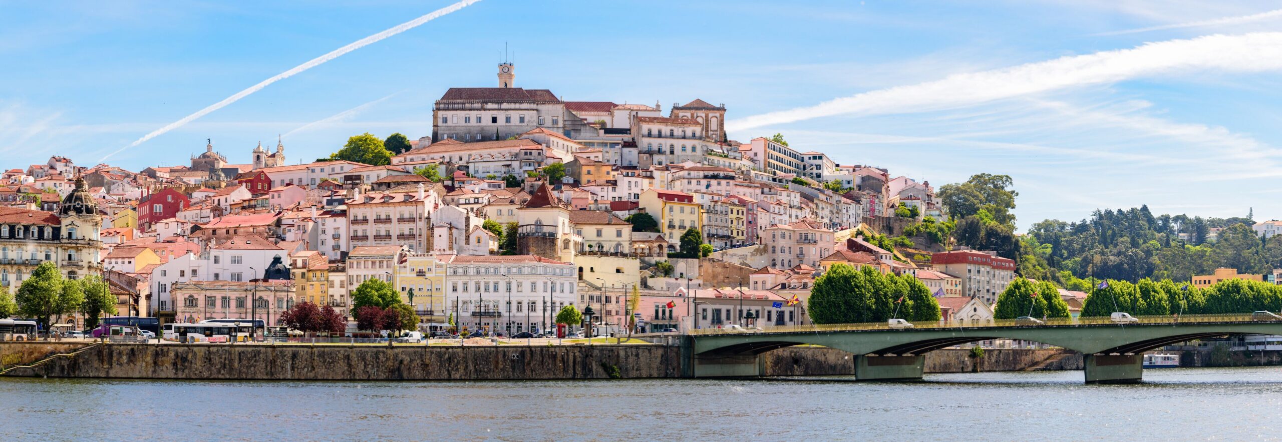 Coimbra old capital city of Portugal