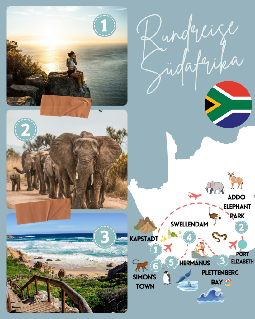 Rundreise Guide Südafrika mit Route