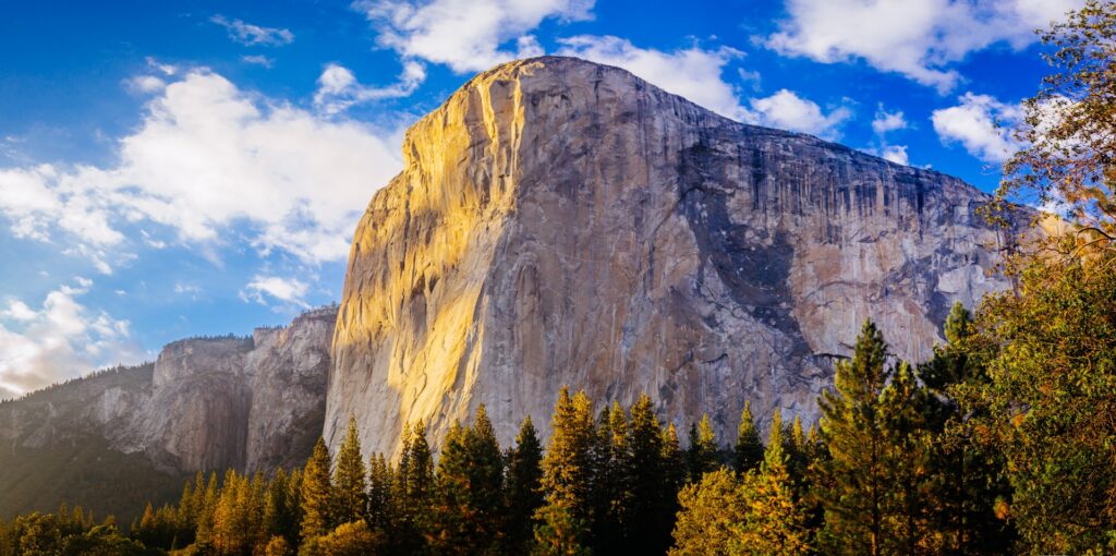El Capitan Granitfelsen im Yosemite Nationalpark